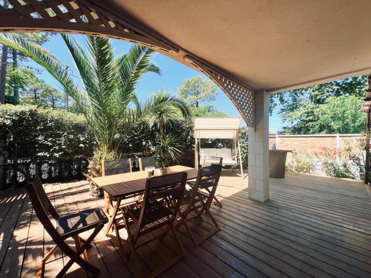 Lanton Plage - Appartement 6 Pers. Terrasse Exterior foto